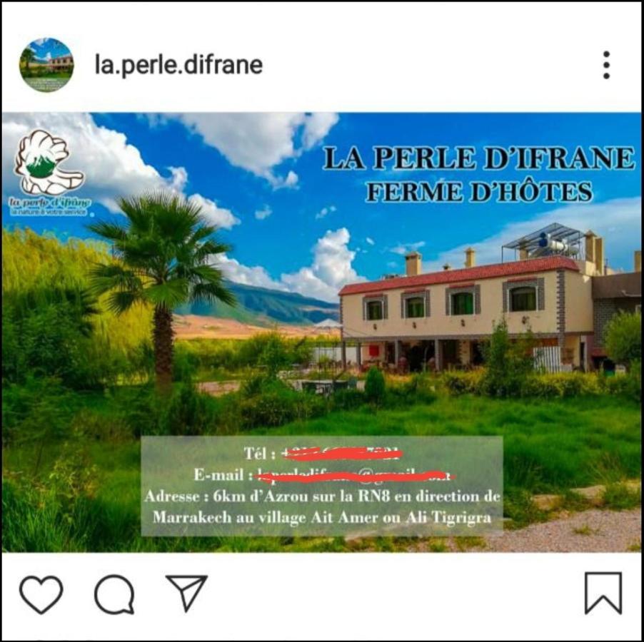 アズルー La Perle D'Ifraneヴィラ エクステリア 写真